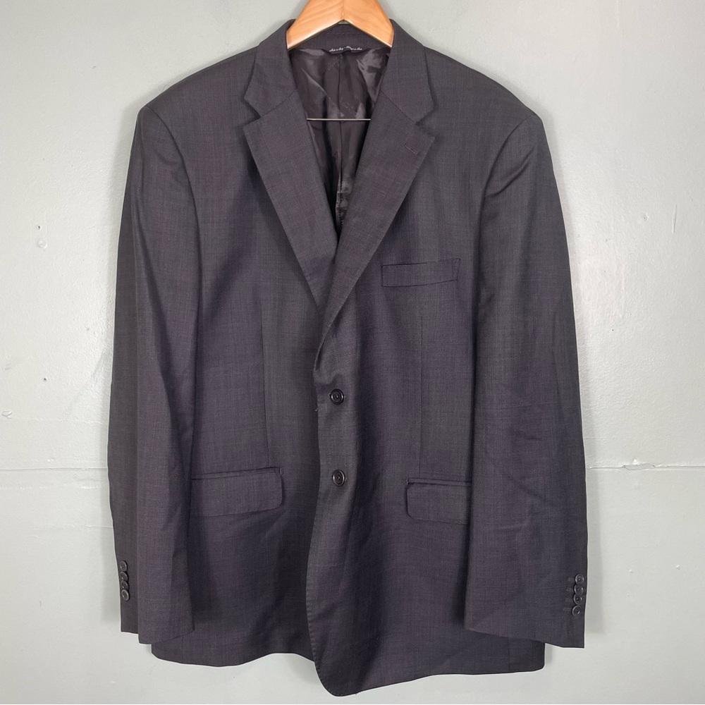 Saks Fifth Avenue Cloth Ermenegildo Zegna Traveller Australian Wool Blazer 48R